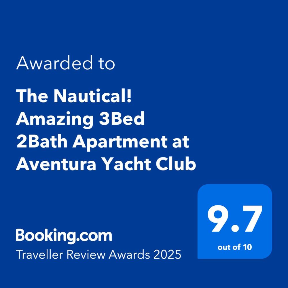 The Nautical! Amazing 3Bed 2Bath Apartment at Aventura Yacht Club